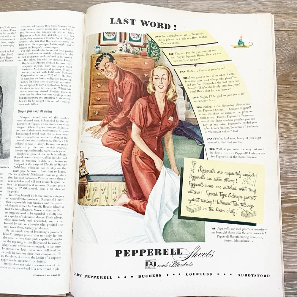 1946 LIFE Magazine | Winston Churchill Cover | Vintage Ephemera | Ads